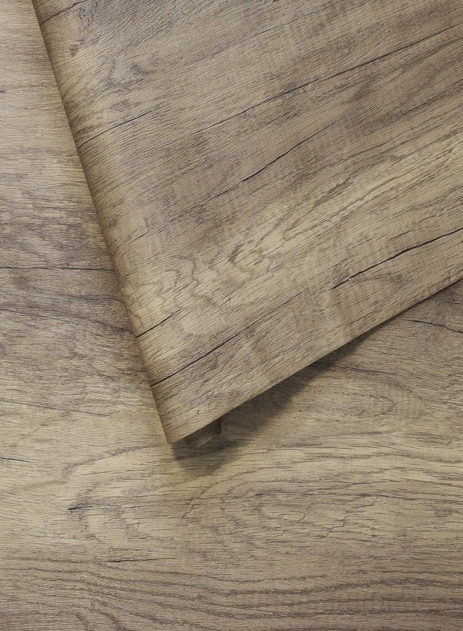 HAPPYMATES Self Adhesive Wooden Vinyl Wrap Peel and Stick Wallpaper Roll for Furniture Kitchen Vinyl Covering (Tulip, 60 x 121 cm) - Image 1